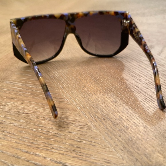 NWT HADID EYEWEAR Frequent Flyer ClubMasters, Black & Tortoise Mob Wife Style - Picture 5 of 12